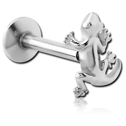 Ohrpiercing tragus motiv gecko - ohrpiercing,