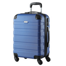 Hartschalenkoffer Essential XXL blau Koffer Urlaub Reisen; ca. 50 x 31 x 75 cm