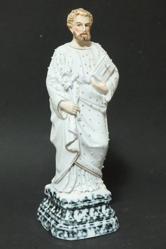 Alte heiligenfigur heiliger - alte,