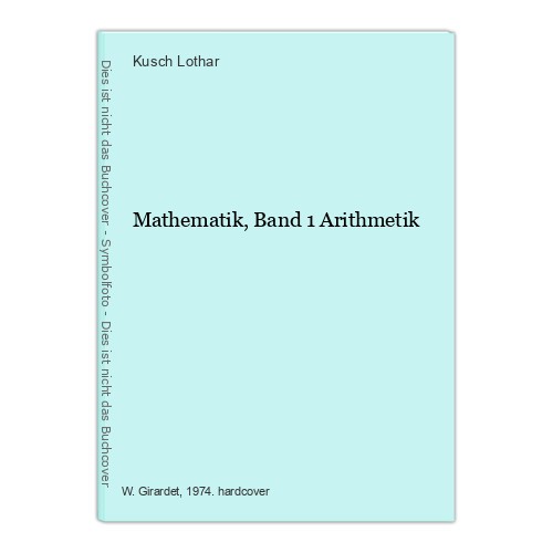 Mathematik band arithmetik - mathematik,, 1