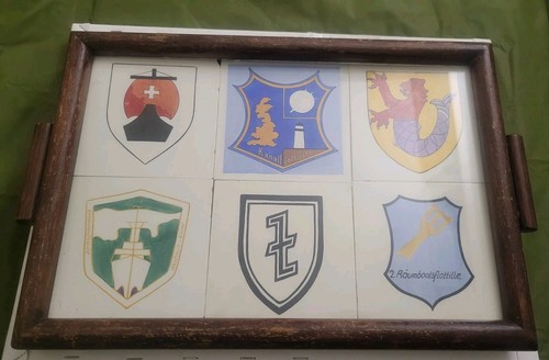 Tablett traditionsabzeichen - tablett, traditionsabzeichen&