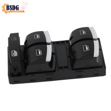 CHROM SCHALTER-EINHEIT ELEKTRISCHE FENSTERHEBER Für AUDI A3 8P A6 4F C6 Q7 4L