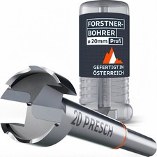 Presch Forstnerbohrer Ø 20mm - Extrem scharfer, langlebiger Astlochbohrer