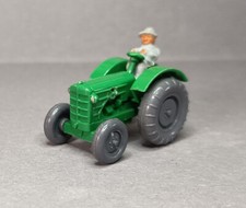 Wiking Trecker Traktor breite Haube grün aus Ära unverglaste Modelle 1953-55