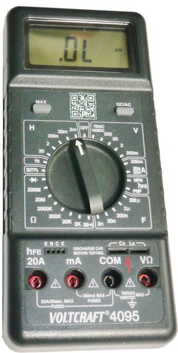 Lcr multimeter voltcraft 4095 - multimeter,