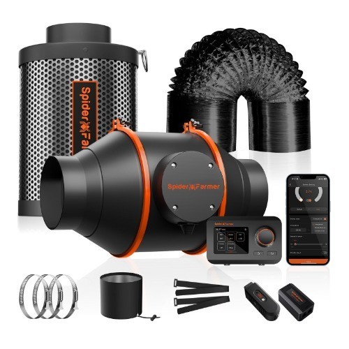 Abluftset für growbox mit - für,