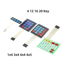 4 12 16 20 Tasten Matrix
