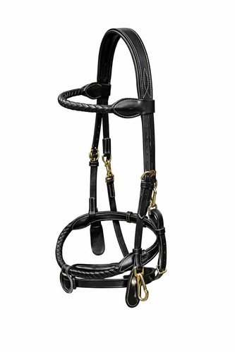 Premium leder trense - leder,