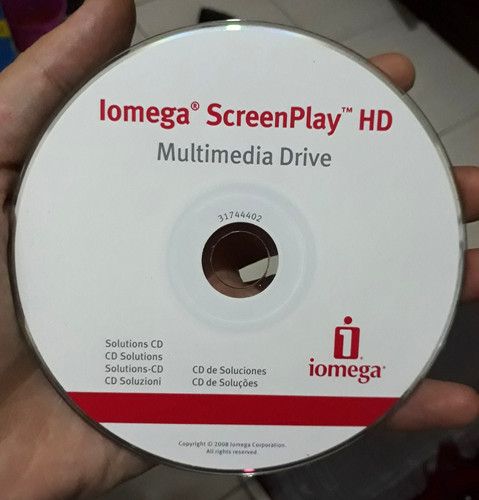 Dvd iomega screenplay - iomega,