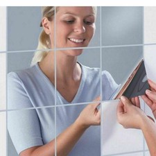 32 Spiegelfliesen 15cm Spiegel