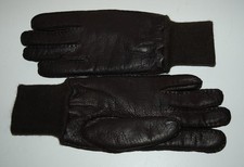 Lauret Gant  France Herren Leder Handschuhe gefüttert Fingerhandschuhe  gr. 8