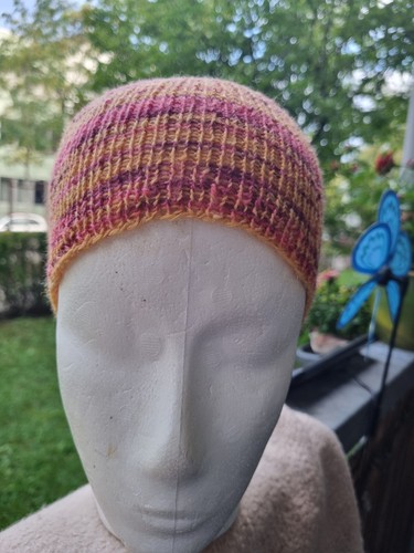 Dünne gestrickte mütze - gestrickte, aus