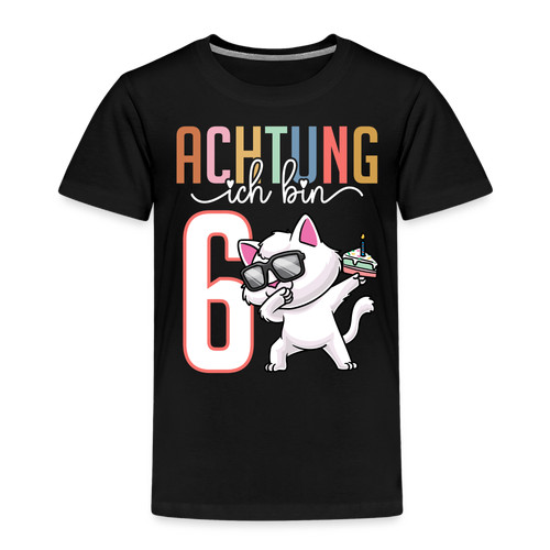 Sechster geburtstag t shirt - geburtstag, t-shirt