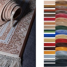 Einfassband Teppicheinfassband Abschlussband Klebe Saumband zum Aufbügel Nahtban