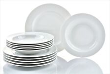 Retsch Arzberg HEIKE WEISS Tafelgeschirr 12-teilig für 6 Personen Porzellan rund