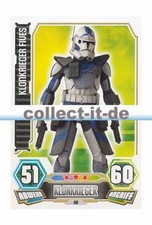 Force Attax Serie 3 48 - KLONKRIEGER FIVES - Klonkrieger - Die Republik
