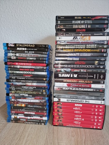 Verkaufe blue rays dvds - verkaufe,