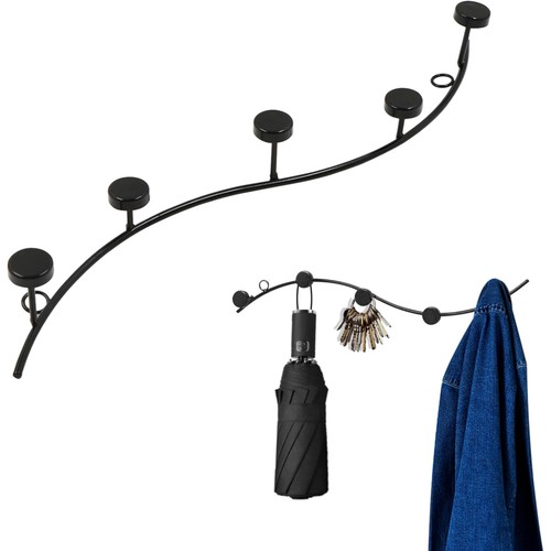 Wandhaken metall schwarz - wandhaken,,