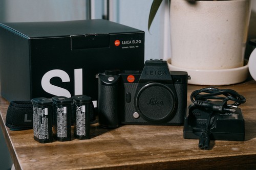 Leica schwarz mit - sl-2,