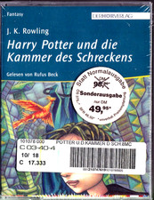 Harry Potter und die Kammer des Schreckens 8 MC komplette Lesung von R. Beck NEU