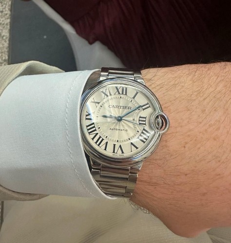 Cartier ballon bleu 36mm - cartier,