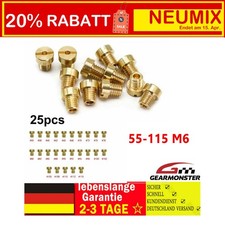 25x Hauptdüse 55-115 M6 für