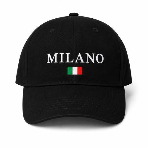 Milano cap schwarz - schwarz, italien