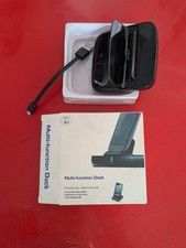 Desktop-Ladestation mit Micro-USB-Sync-Datenfunktion für HTC One M8 (Schwarz)