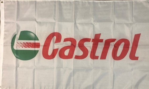 Fahne castrol racing öl - fahne,