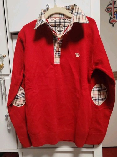 Jungen polo pullover rot - polo, pullover,