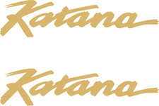 2 x Suzuki- Katana -Aufkleber- viele Farben- Größe 160 mm x 38 mm