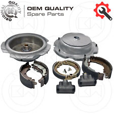 SATZ BACKEN VORNE HINTEN ORIGINAL ZYLINDER TROMMEL PIAGGIO APE 50