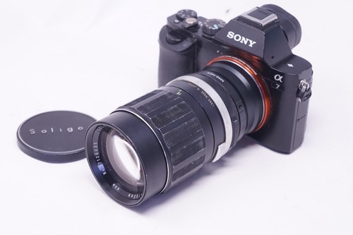 Sony mount adaptiert 135mm - e,