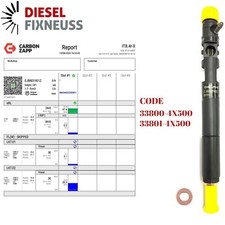 Injektor Einspritzdüse Hyundai KIA 2.9 CRDI 33800-4X500 EJBR02301Z DELPHI