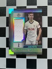 2019-20 Topps Museum UCL Momentous Material Jumbo Relics Juan Foyth /99