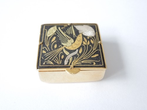 Vintage toledo pillendose - vintage,