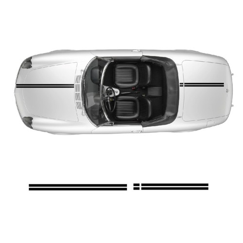 Aufkleber motorhaube doppelte - motorhaube,