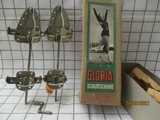 Gloria BLITZ (Schlittschuh) Kufen ANTIK Kellerfund 25-27cm unbenutzt!