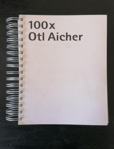 100x otl aicher - 100x,