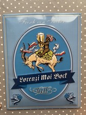 Tucher Bier Werbe Blechschild
