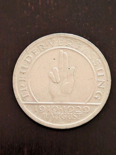 Weimarer republik reichsmark - 5,
