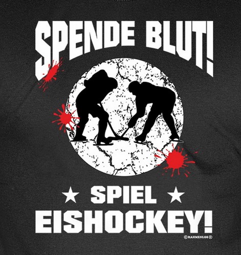 Herren shirt spende blut - t-shirt,