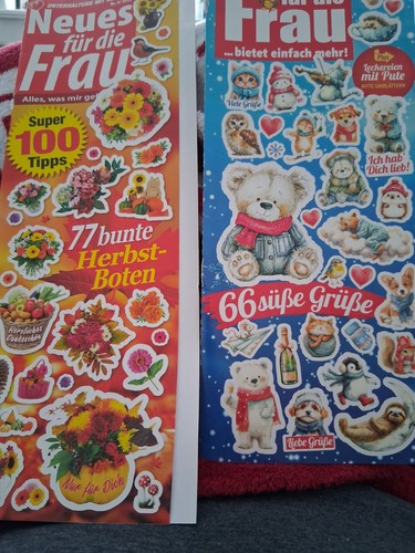 Stickerbögen herbst süsse - /,