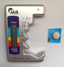 Multi - Batterietester für alle gängigen Batterien und Akkus  - neu