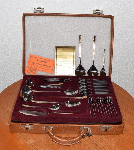 Besteckkoffer echt solinger - solinger, 24