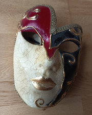 Originale alte Venizianische Maske - Handarbeit mit Zertifikat