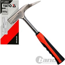 YATO ZIMMERMANNSHAMMER LATTHAMMER DACHDECKER MAUERERHAMMER 600g GESCHMIEDET