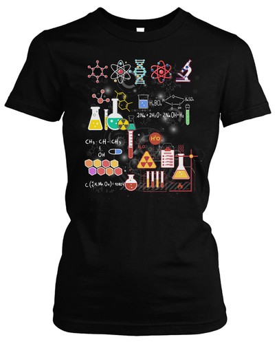 Chemiker damen shirt - t-shirt, |