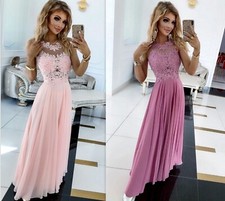 Eleganz Damen Pailletten Lang