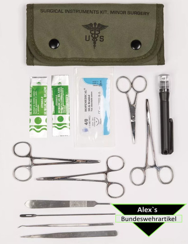 Surgical set besteck - us,